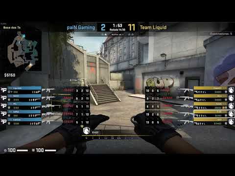 Pov ELIGE (27/12) CS GO DEMO - OVERPASS - 16 LIQUID VS 4 PAIN (DreamHack Open 13/03/2021)