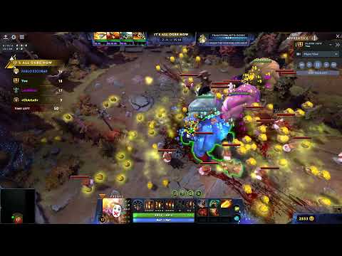 Dota 2 Aghanim's Labyrinth Gold Glitch - Phoenix with Radiance