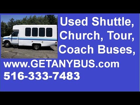 Dependable used buses for sale | 2011 Ford E350 Diamond Non-CDL Wheelchair Shuttle Bus For Sale