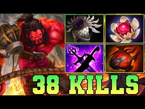 7.40 38 Kills Monster Axe Offlane !! Axe Dota 2 Offlane Carry 7.39 Pro Build Guide Gameplay