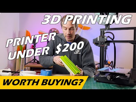 Is A 3D Printer under $200 Worth Buying??? for Printing RC Airplanes - SoarKraft
