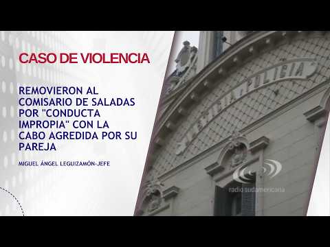 Removieron al comisario de Saladas por "conducta impropia" con la cabo agredida por su pareja