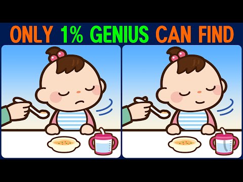 Brain exercise quiz! Find the difference between! │ For brain health, every day in a fun way!