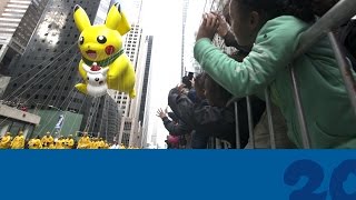 Celebrate #Pokemon20 with the Pikachu Balloon at the 2016 Macy's Thanksgiving Day Parade! by The Official Pokémon Channel