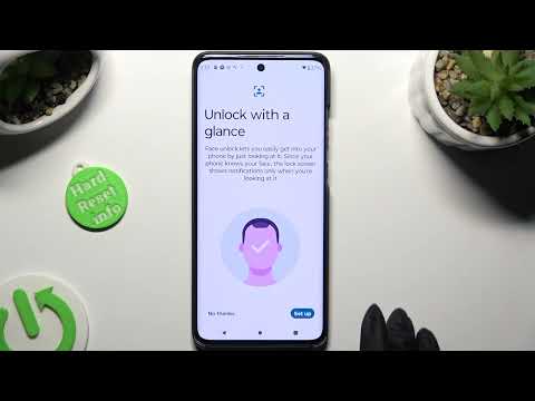 How to Set Up Face Unlock on MOTOROLA Edge 40 Neo