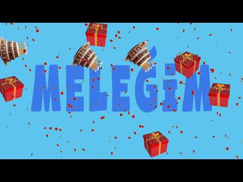 İyi ki doğdun MELEĞİM - İsme Özel Ankara Havası Doğum Günü Şarkısı (FULL VERSİYON) (REKLAMSIZ)