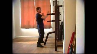 preview picture of video 'Wing Chun Wooden Dummy Form - Real Speed + Blindfolded - Martial Arts Congleton'