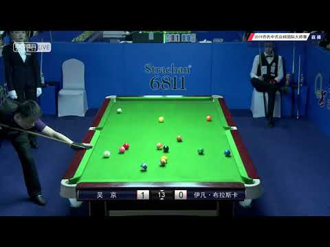 Wu Jing VS Ivan Agustin Brasca (ARG) - 2019 World Chinese Pool Masters Huanan Station