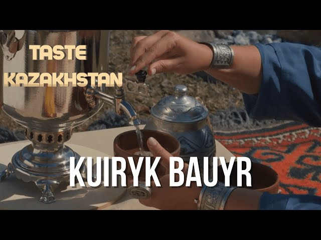 How to make a healthy Kazakh dish «Kuyryk bauyr»?