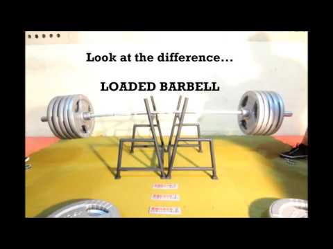 Ensayo Olympic 7ft Barbell Bend Test