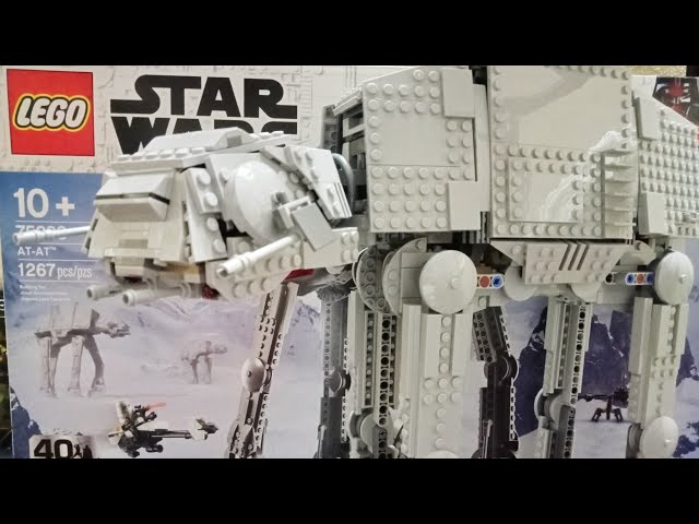 Vídeo relacionado con Vitrina acrílica para Lego Star Wars at-at Walker 75288, solución de exhibición definitiva para modelos coleccionables, protege tus modelos
