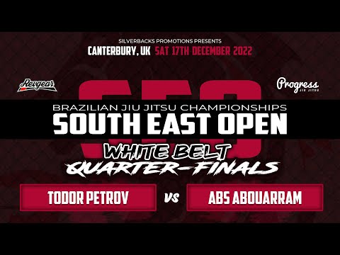 SouthEast BJJ Open - Todor Petrov vs Abs Abouarram (White Belt - Quarter Finals)