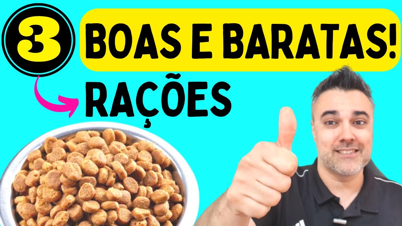 3 RAÇÕES BOAS E BARATAS que me SURPREENDERAM!!