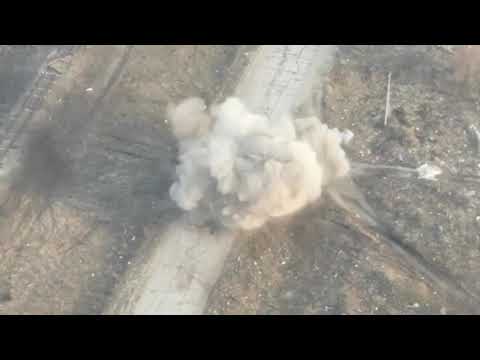 War in Ukraine Луганское направление. Работает артиллерия.