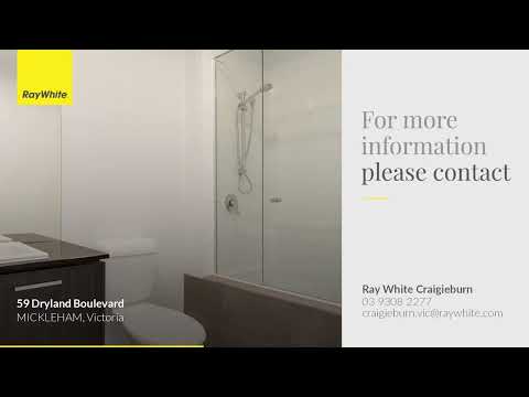 59 Dryland Boulevard, Mickleham, VIC 3064, 4 chambres, 3 salles de bain, House