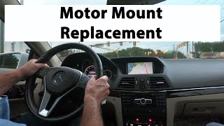 2013 Mercedes-Benz E350 Coupe | Motor Mount & Transmission Mount Replacement
