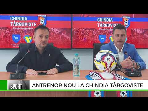 NEW COACH AT CHINDIA TÂRGOVIŞTE