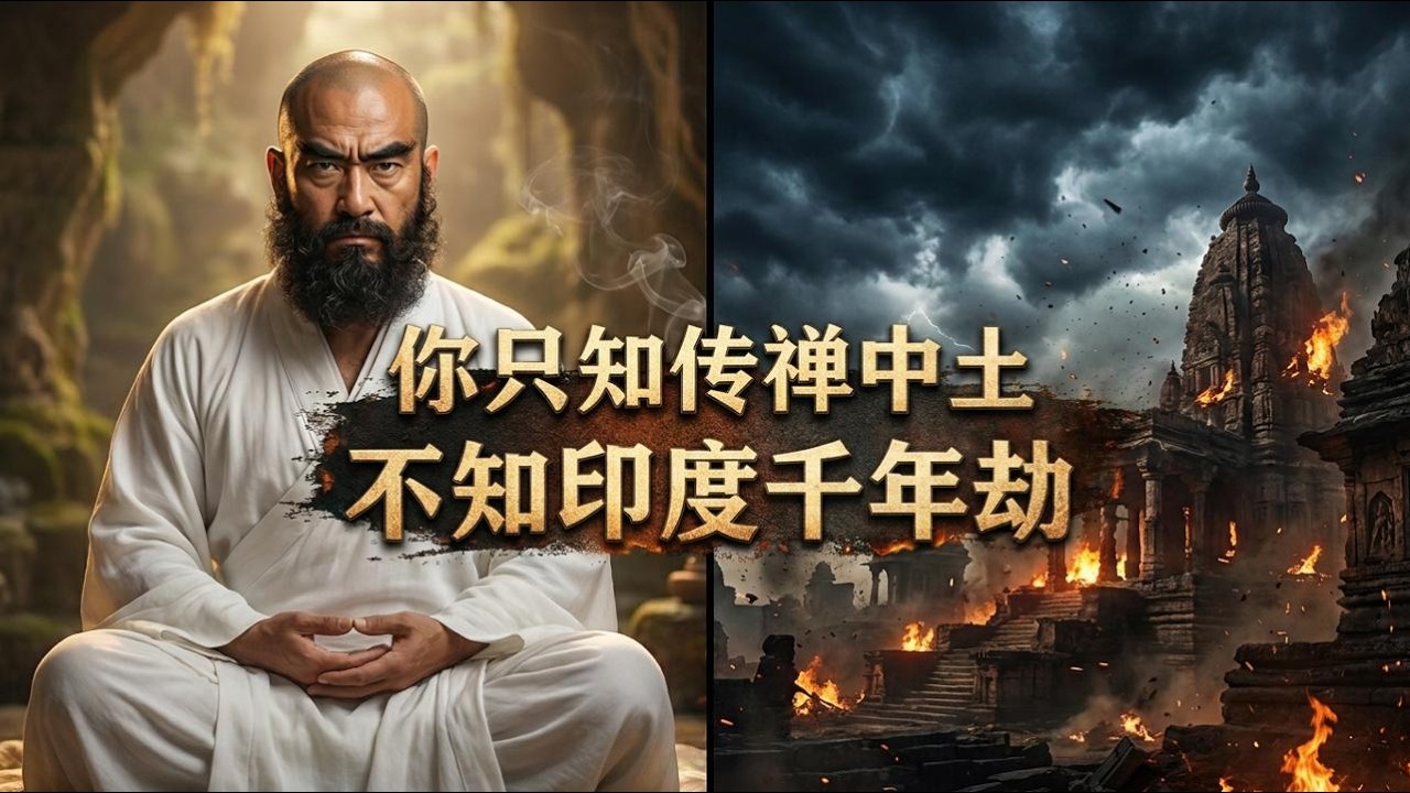 你只知达摩传禅入中土，却不知禅宗在印度历经千年风雨劫难