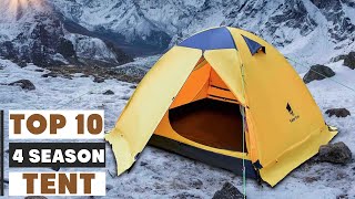 10 Must-Have 4 Season Tents for Rugged Outdoor Expeditions