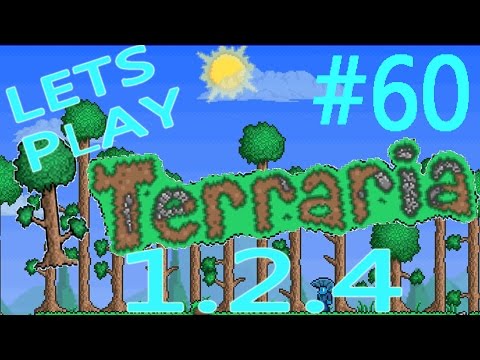 Let's Play Terraria 1.2.4 Part 60!: HOLE OF SAFETY!