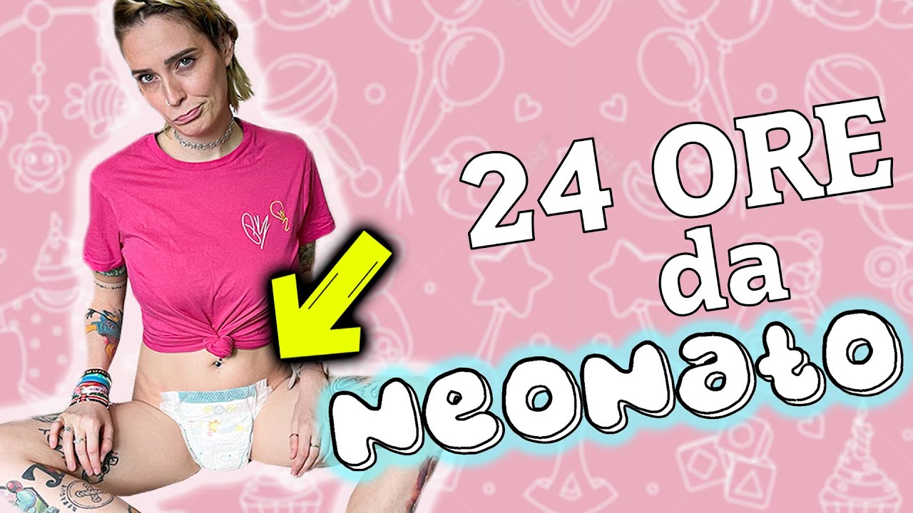 Vivo per 24 ORE come un NEONATO! 🍼👶