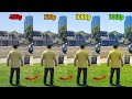GTA 5 Resolution Comparison 480p Vs 720p Vs 1080p Vs 1440p