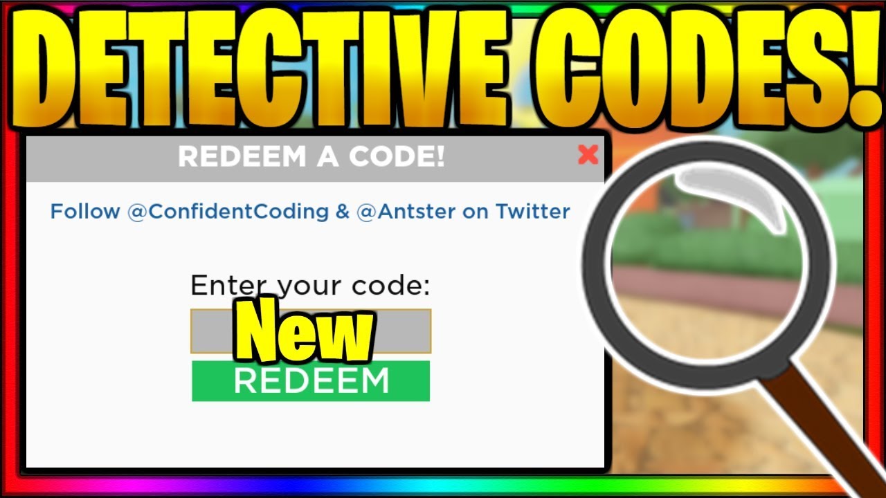 *ALL* OP WORKING CODES! Roblox Detective
