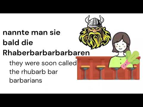 Barbaras Rhabarberbar (English and German subtitles)