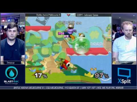 BAM 8 - Smopup vs S.D - SSBM Winners Semi's