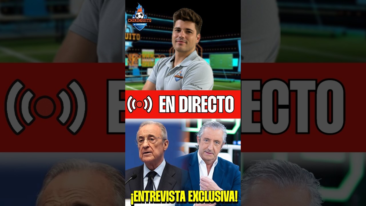 ‼️⚪️ VERSIÓN VERTICAL | ¡ENTREVISTA EXCLUSIVA DE PEDREROL A FLORENTINO! | A LAS 21H EN LASEXTA