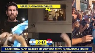 Viral Video of Fans Went Straight to Messis Grandm