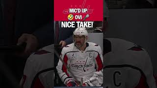 Ovi mic'd up? NICE!