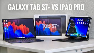 Samsung Galaxy Tab S7+ Unboxing vs Apple iPad Pro 12.9 (2020) Comparison!