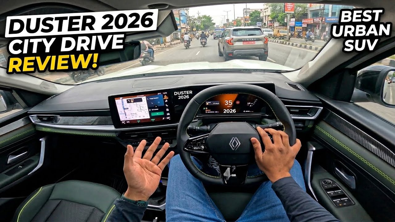 Renault Duster 2026 Manual - City Drive Review: City Mileage, Judgement & Price ?