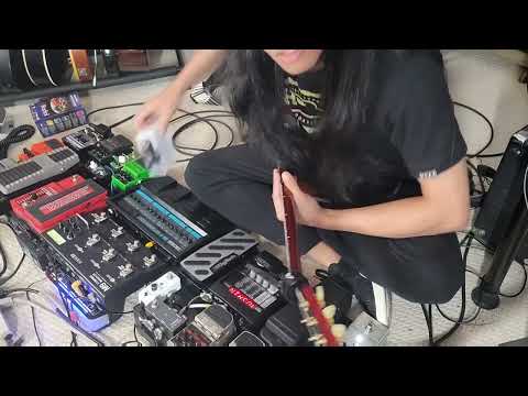 How Bypass Multi Effects Guitar Pedals & Chain up in your pedal board