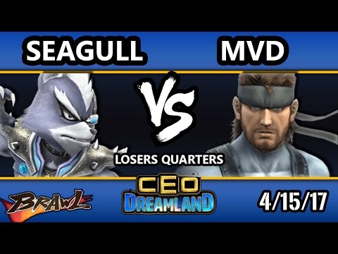 CEO Dreamland 2017 Brawl - InC | Seagull (Wolf) Vs. PG | MVD (Snake) SSBB Losers Quarters