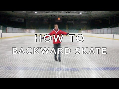 HOW TO DO BACKWARD SKATING | FIGURE SKATING ❄️❄️