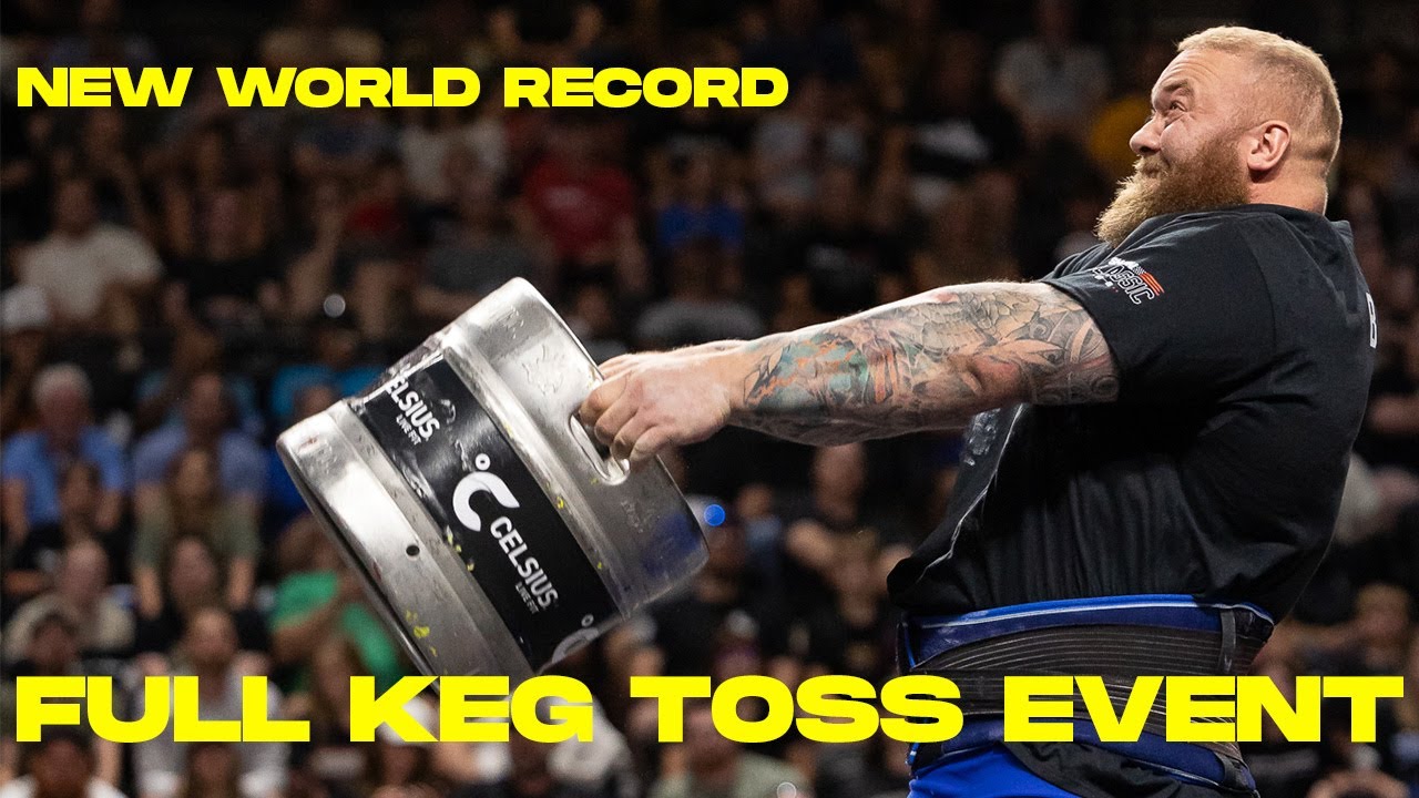 2024 STRONGEST MAN ON EARTH FULL KEG TOSS EVENT