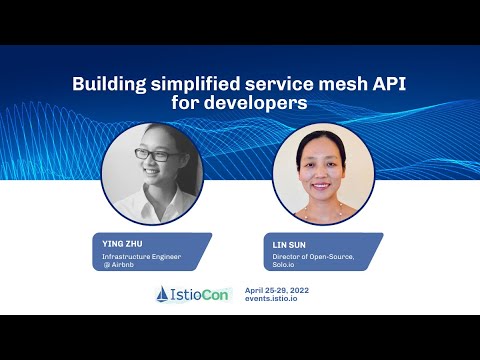 Building simplified service mesh API for developers