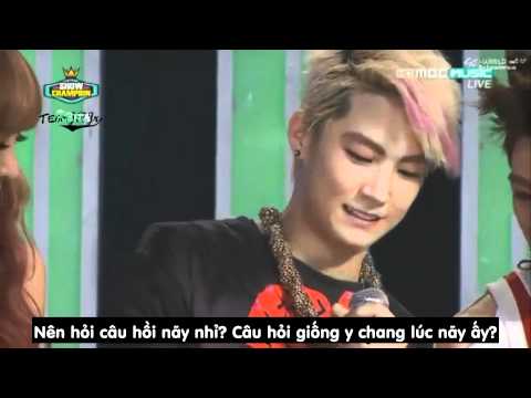 [Vietsub][120605] JJ Project - Interview on Show Champion ( Cut )