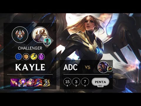 Kayle ADC vs Draven - EUW Challenger Patch 11.15