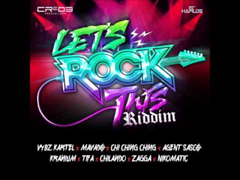 LET’S ROCK THIS RIDDIM #Cr203 PRODUCTIONS 2015 (MIXED BY Di NASTY)