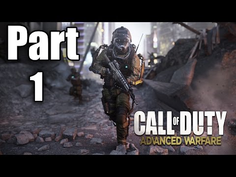 Call of Duty Advanced Warfare Gameplay Walkthrough Part 1 - Mission 1: Induction (XBOX ONE 1080p)