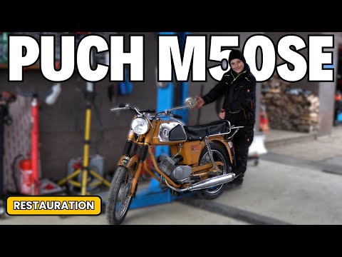 Puch M50SE Patina Restoration 🛠🔥📈 | With the KUCHLINGS