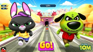 Talking Tom Gold Run Boss Battle in China - Zombie Ben vs Becca (iOS Android)