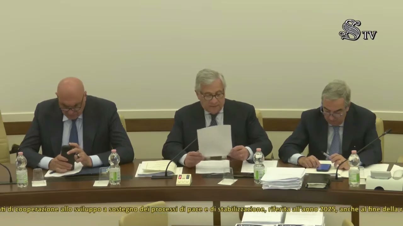 COMUNICAZIONI DEL MINISTRO TAJANI IN COMMISSIONE AFFARI ESTERI SULLE MISSIONI INTERNAZIONALI