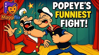 Download lagu Popeye vs Brutus in Court! | #Popeye #ClassicCartoons #OliveOyl #oldisgold  #Maggiflix #SpinachPower mp3