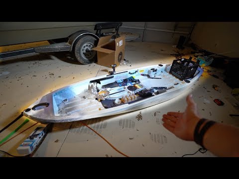 Customizing My KAYAK -- The Ultimate Fishing Kayak Project