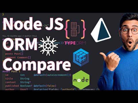 Quick Compare on ORM knex TypeORM Sequelize Prisma 01