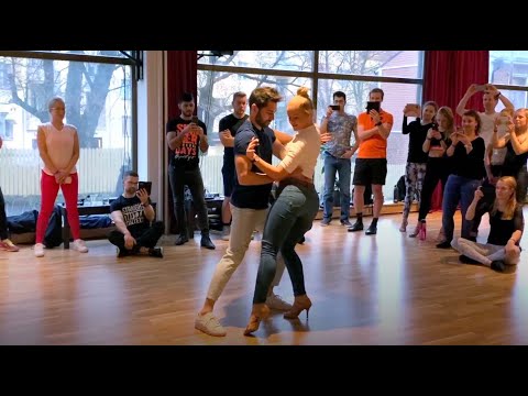 Dancing Bachata Sensual in Helsinki - Kiko & Christina